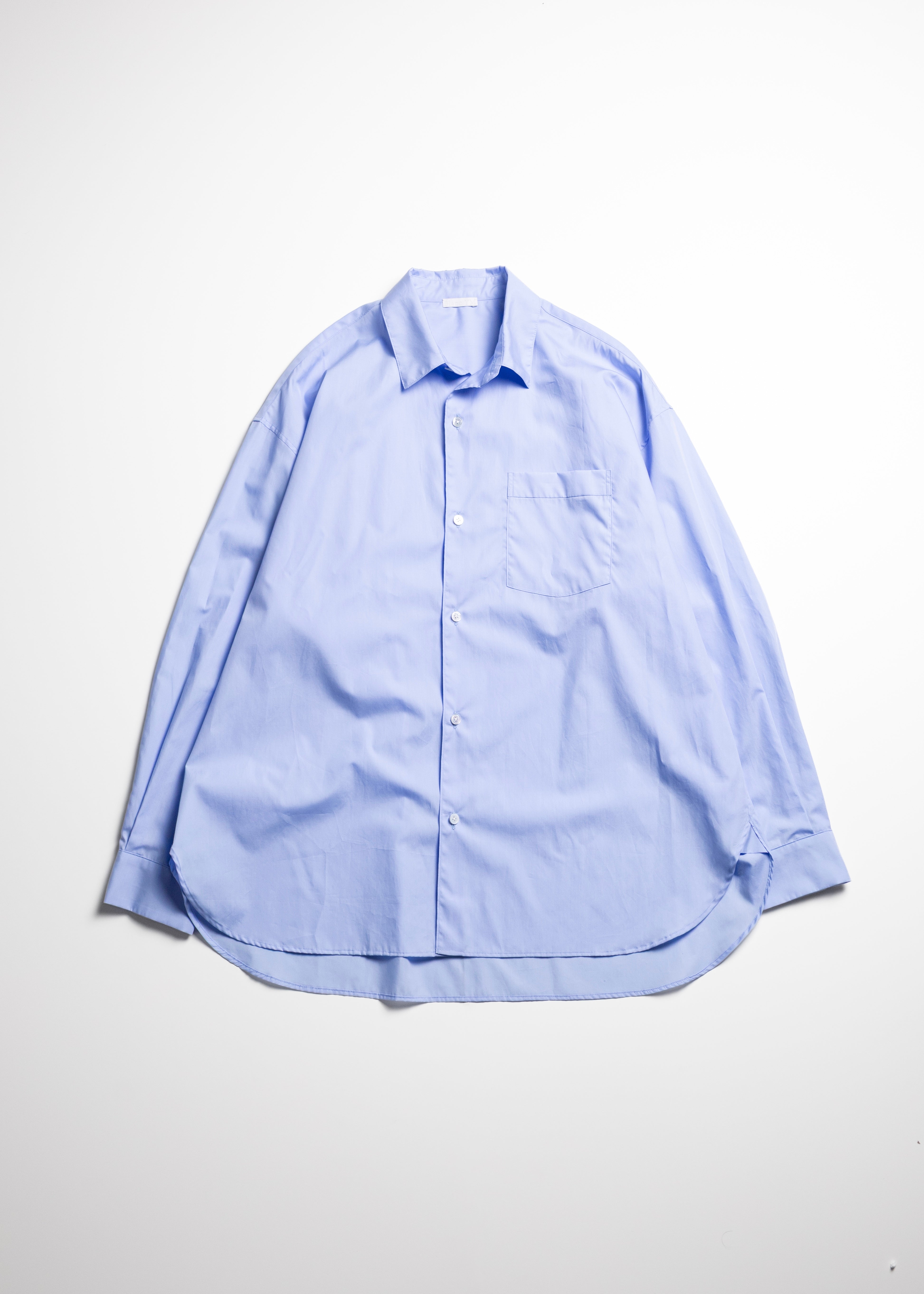 Blanc YM（ブランワイエム）Broad Cotton Wide Shirts – process