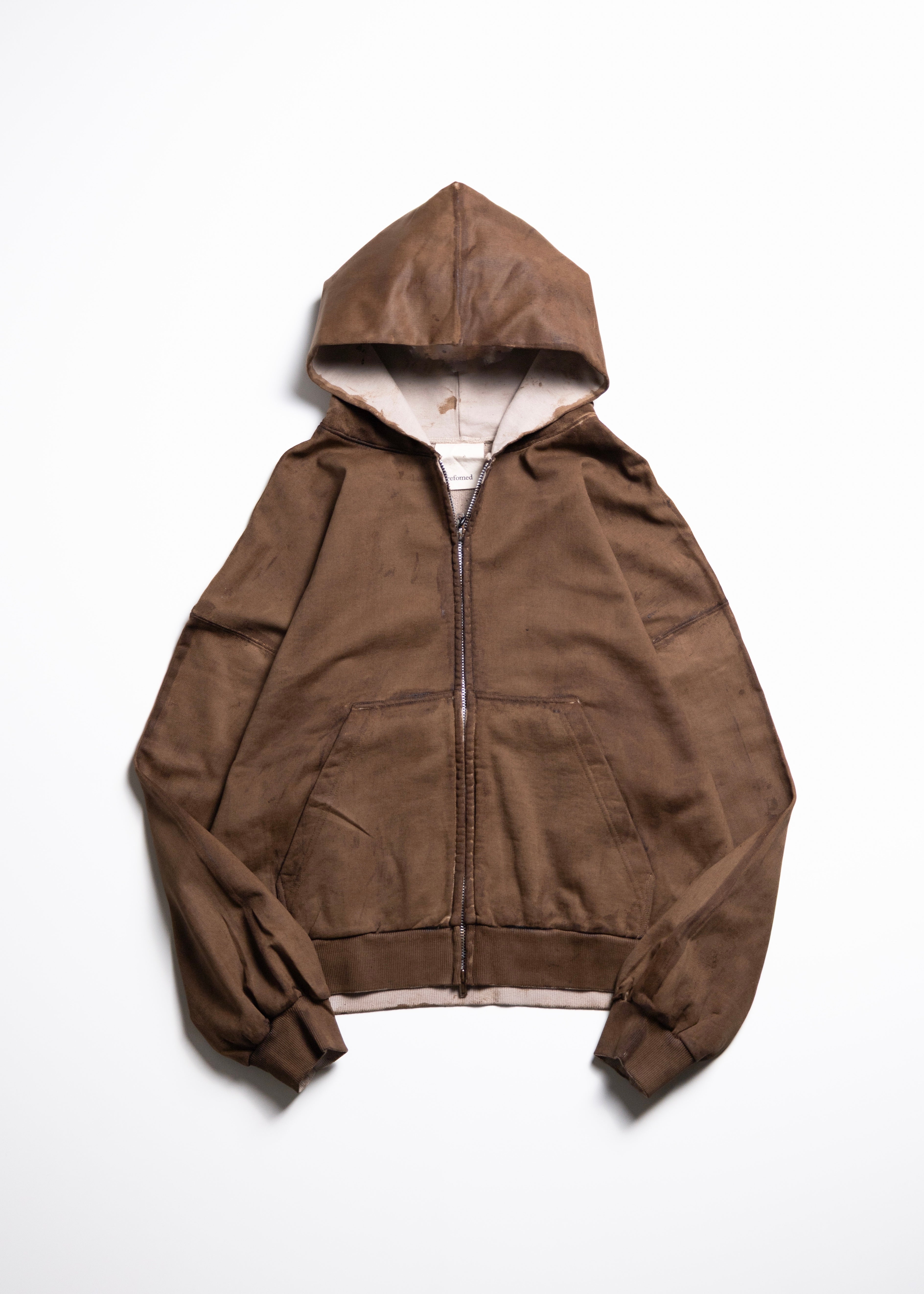 refomed（リフォメッド）PLASTERER HOODIE – process
