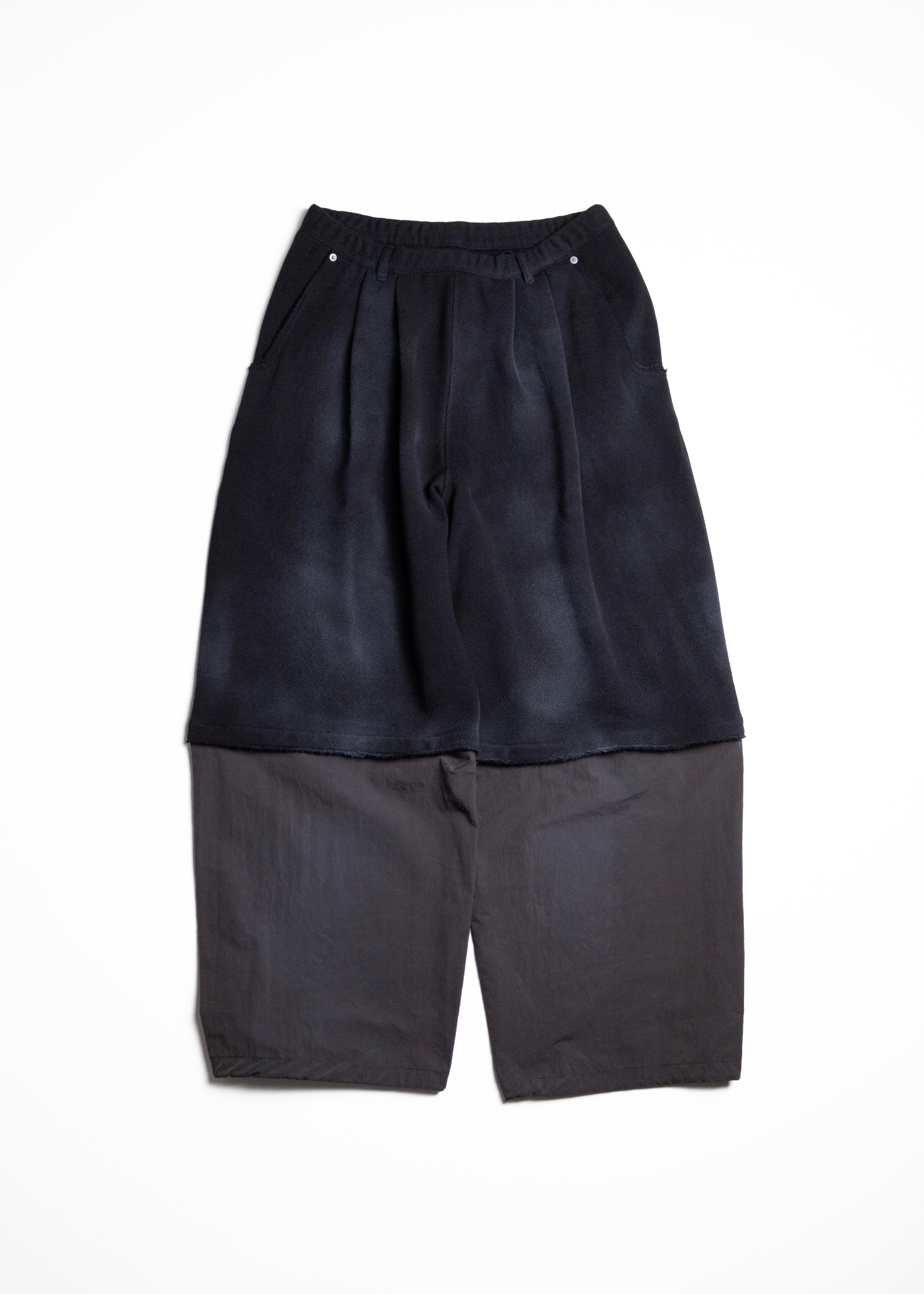 PASTOR NOVA（パストルノヴァ）RAW EDGE DETACHABLE PANTS Ⅳ – process