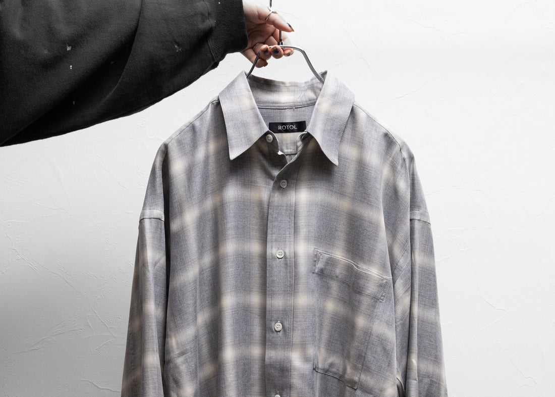 ROTOL Ombre Wide Shirt for process