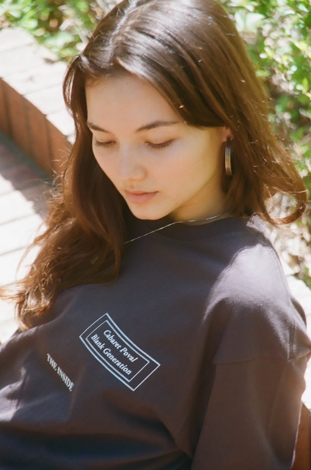 CABARET POVAL（キャバレーポバール）Framed Tee – process