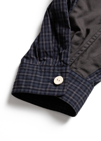 [refomed] WRIST PATCH WIDE SHIRT "CHECK"