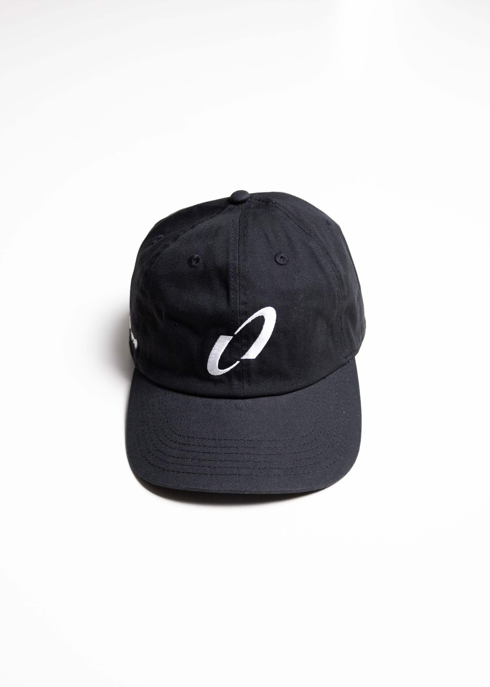 CABARET POVAL 3G Logo 6-Panel Cap キャップ ロゴ ブラック チャコール 正面