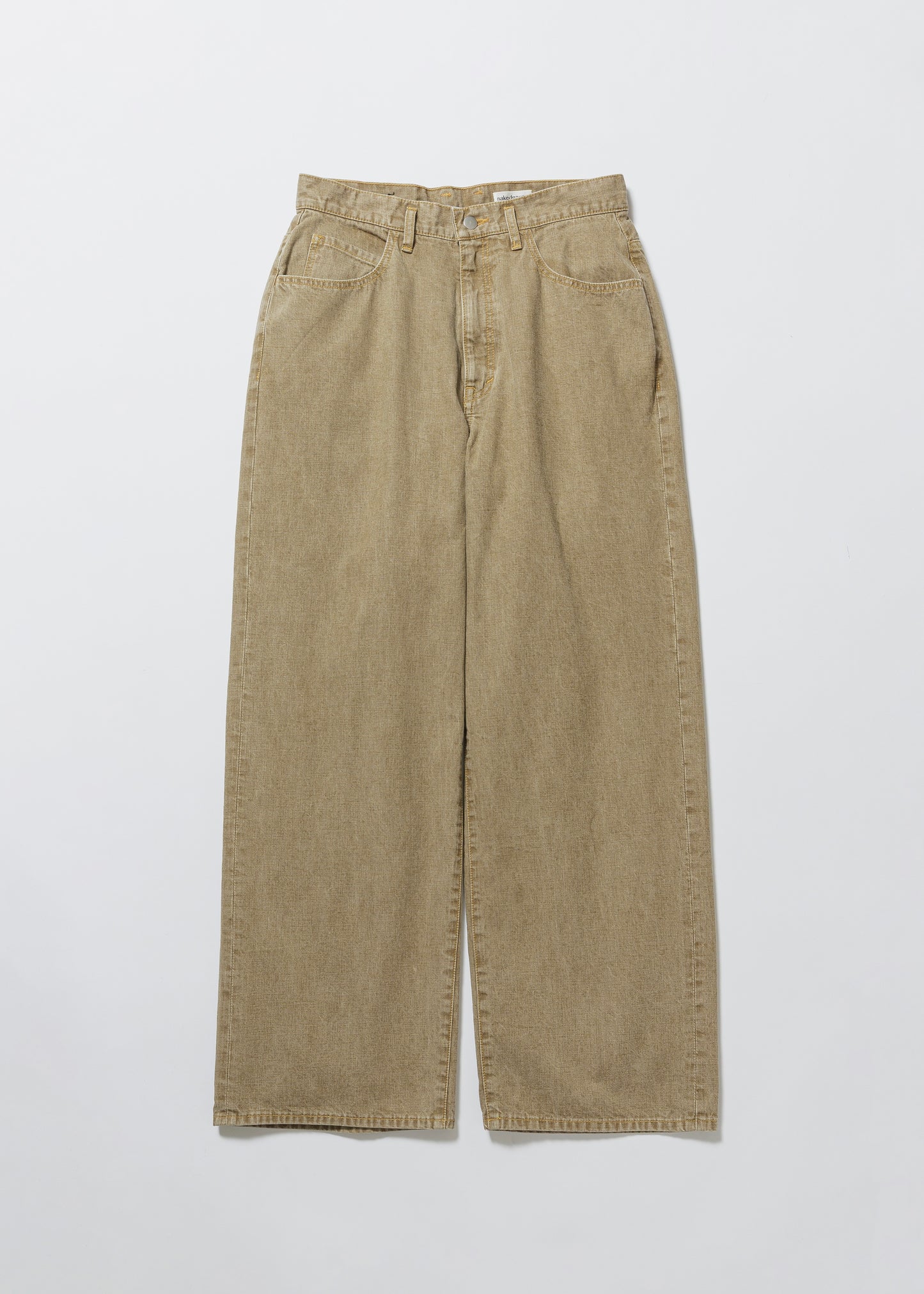 nakedgauge ZIMBABWE COTTON DENIM ASHLEY JEANS デニム 正面