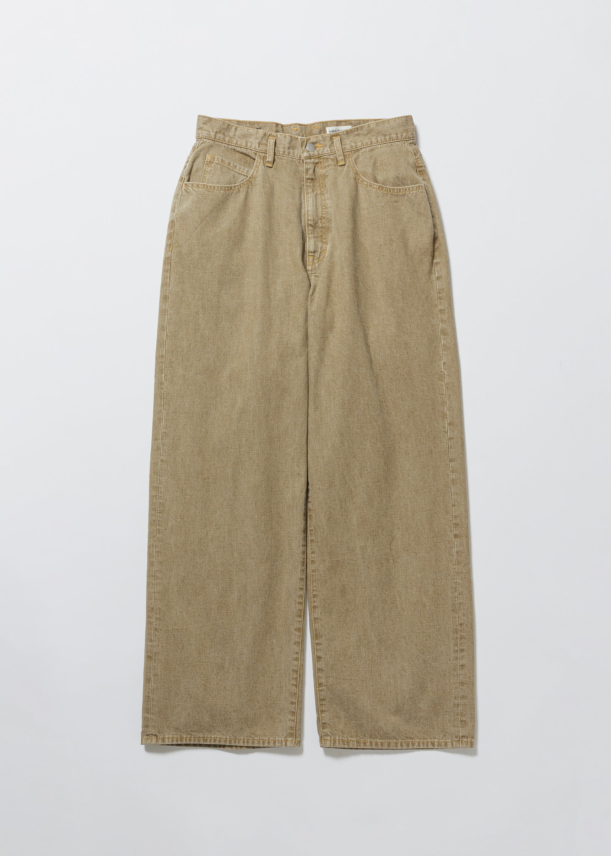 nakedgauge ZIMBABWE COTTON DENIM ASHLEY JEANS デニム 正面