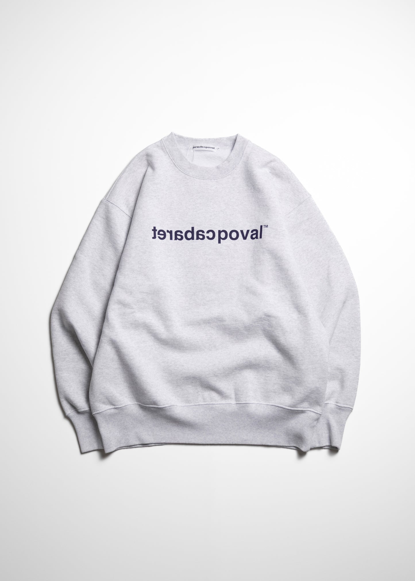 [CABARET POVAL] Original Logo Crewneck