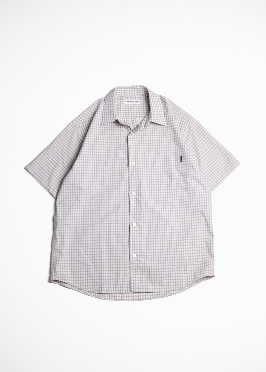 [CABARET POVAL] Plaid S/S Shirt