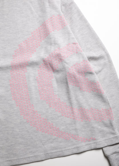 [SOL soonerorlater] CROSS GURUGURU WAFFLE L/S TEE