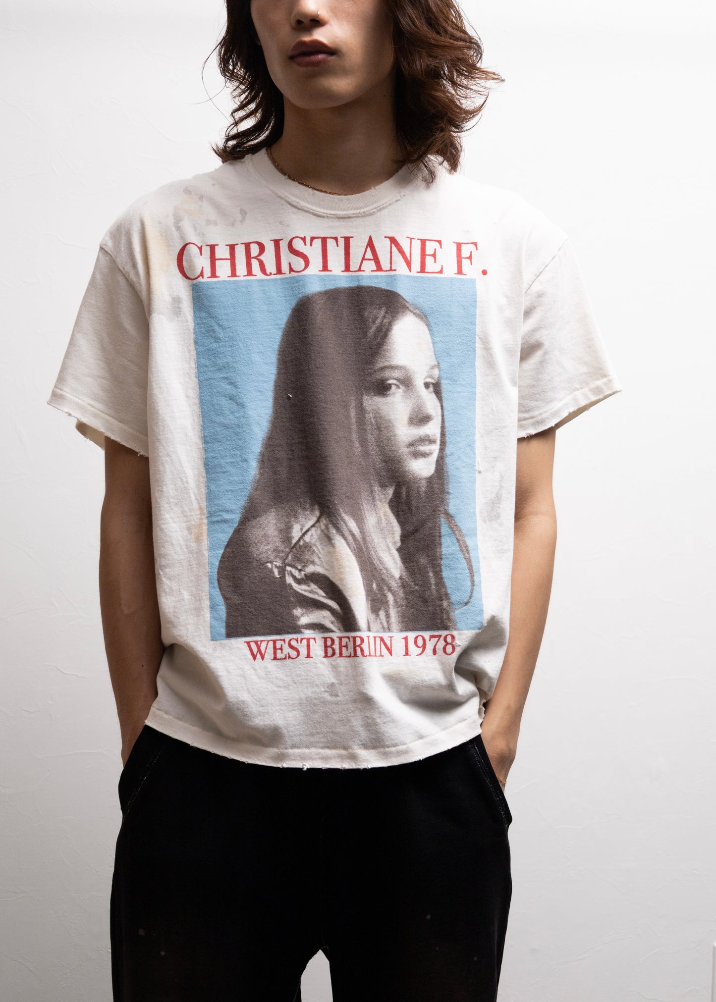 [Rebelle de luxe] CHRISTANE F. S/S TEE
