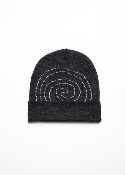 [SOL soonerorlater] PIN GURUGURU DOUBLE BEANIE