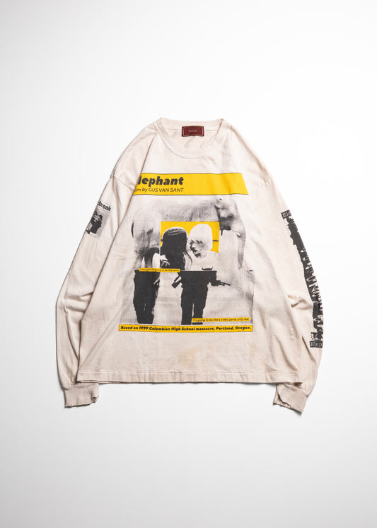 [Rebelle de luxe] L/S ELEPHANT TEE