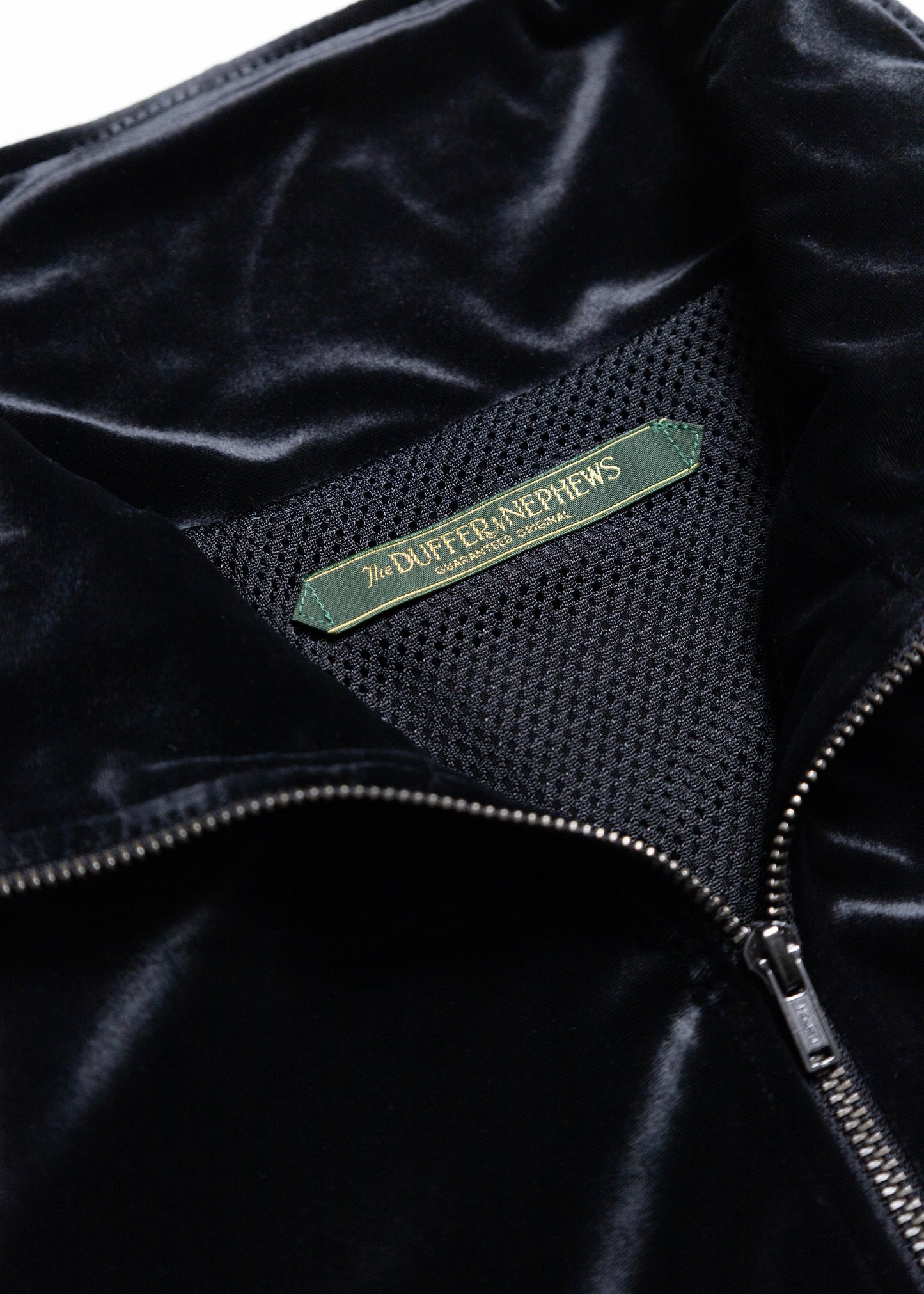 [The DUFFER N NEPHEWS] VELOUR TRACK JACKET