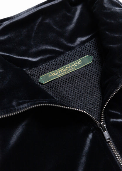 [The DUFFER N NEPHEWS] VELOUR TRACK JACKET