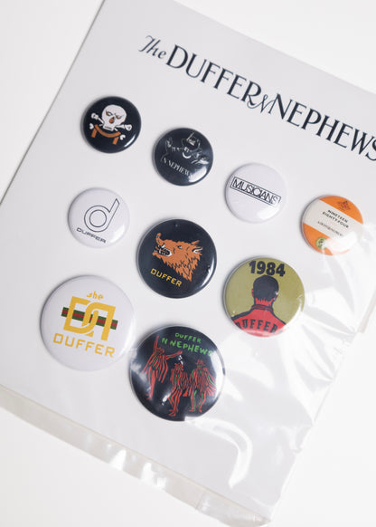 [The DUFFER N NEPHEWS] PINBACK BUTTON