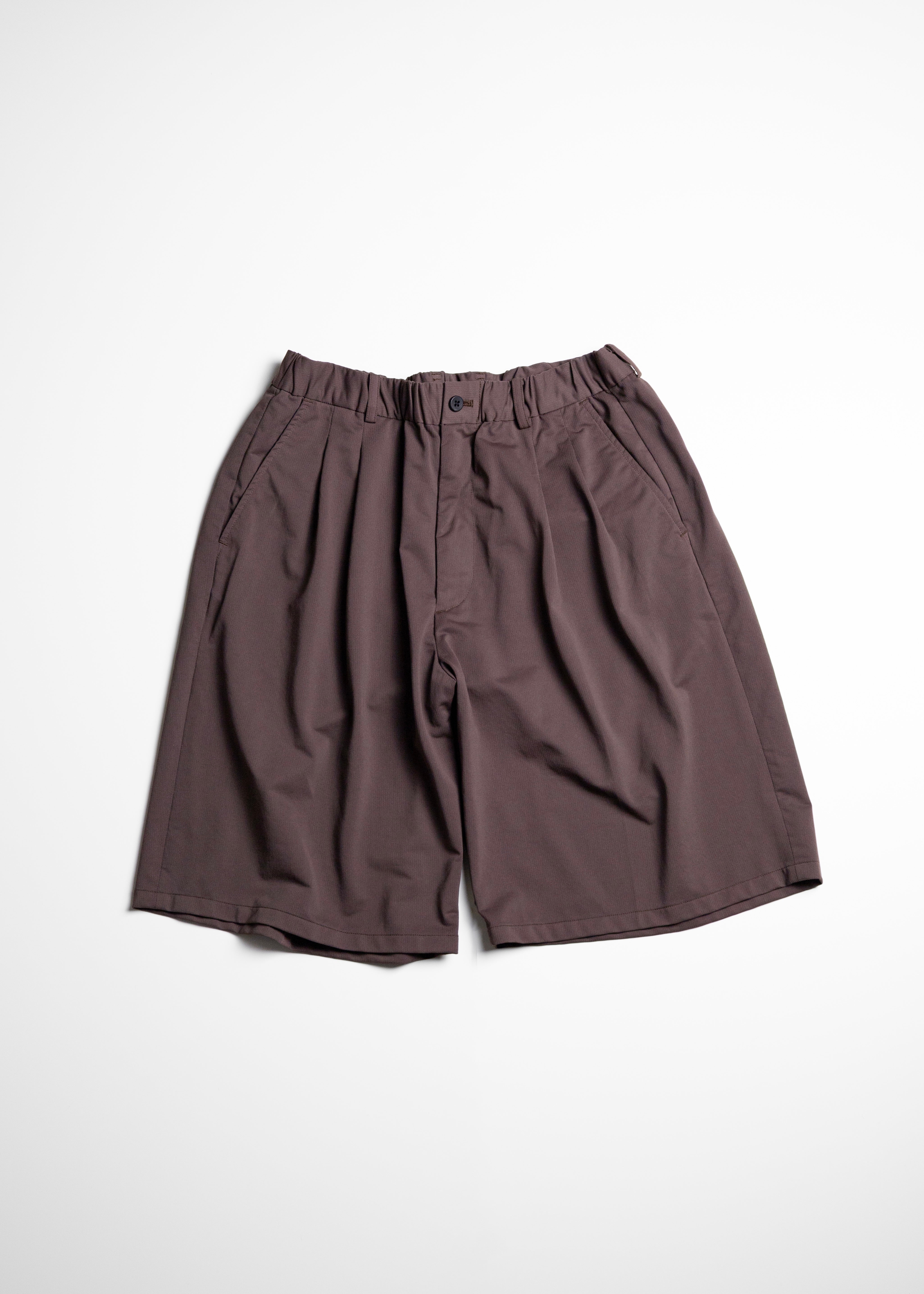 KANEMASA PHIL.（カネマサフィル）36G Nylon Tuck Easy Shorts – process