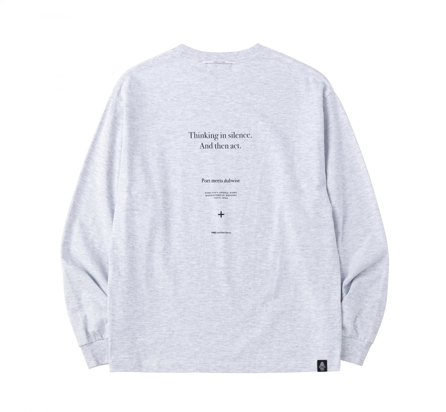 [POET MEETS DUBWISE] SILENCE L/S T-Shirt