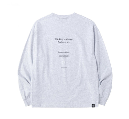 [POET MEETS DUBWISE] SILENCE L/S T-Shirt