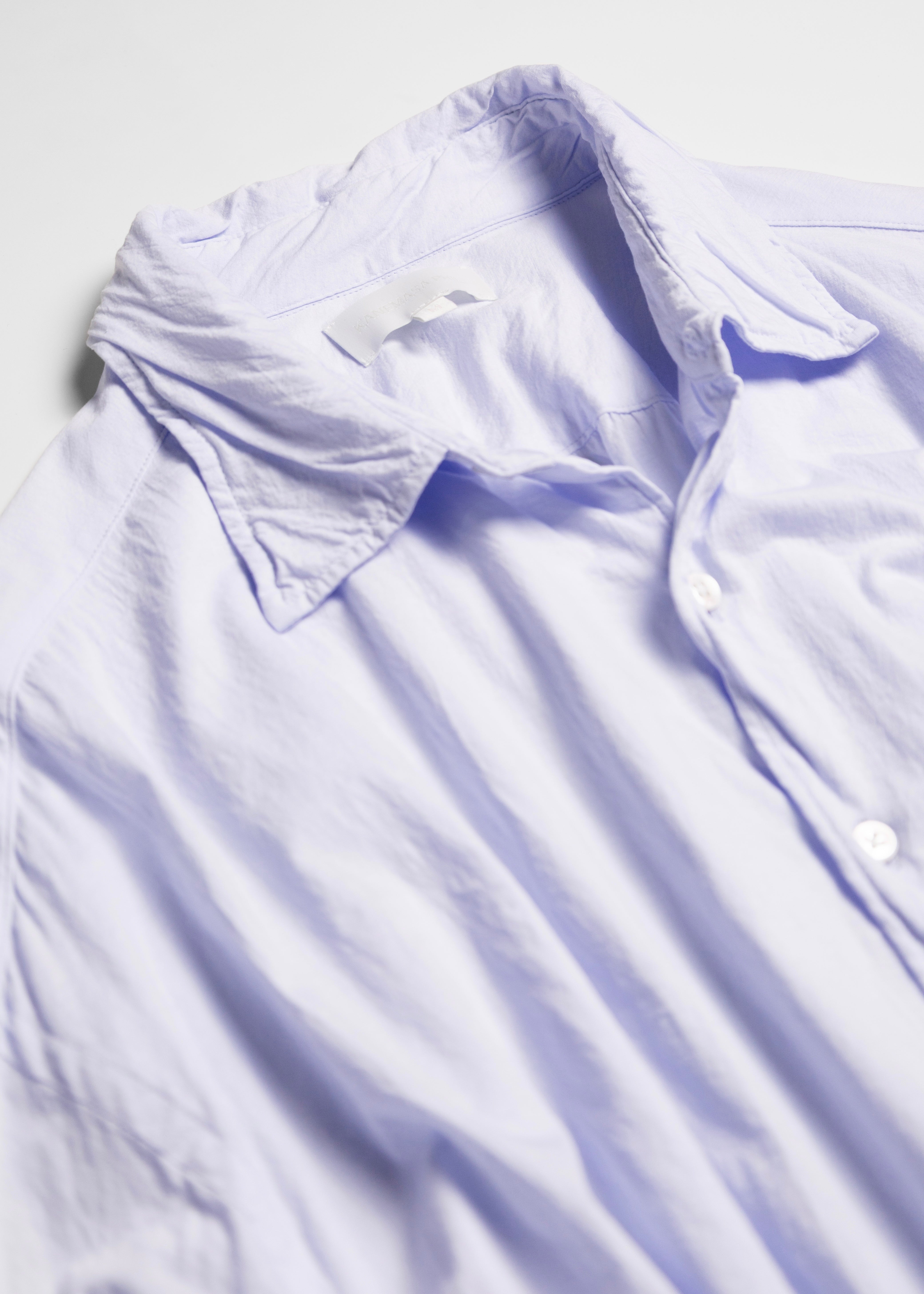 KANEMASA PHIL.（カネマサフィル）46G Artisan Shirt – process
