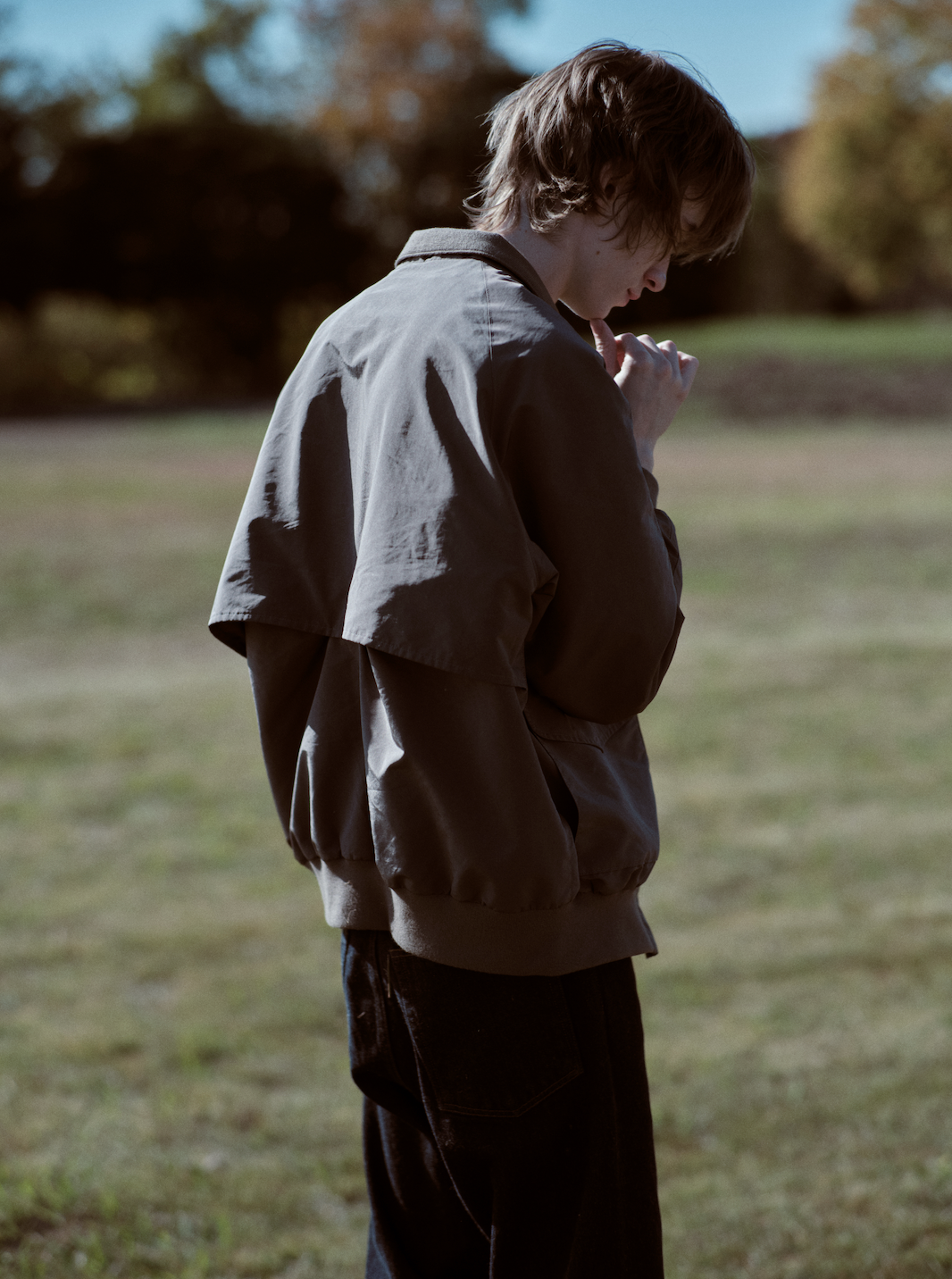 CABARET POVAL(キャバレーポヴァール)Harrinton Jacket – process CABARET POVAL(キャバレーポヴァール)Harrinton Jacket – process