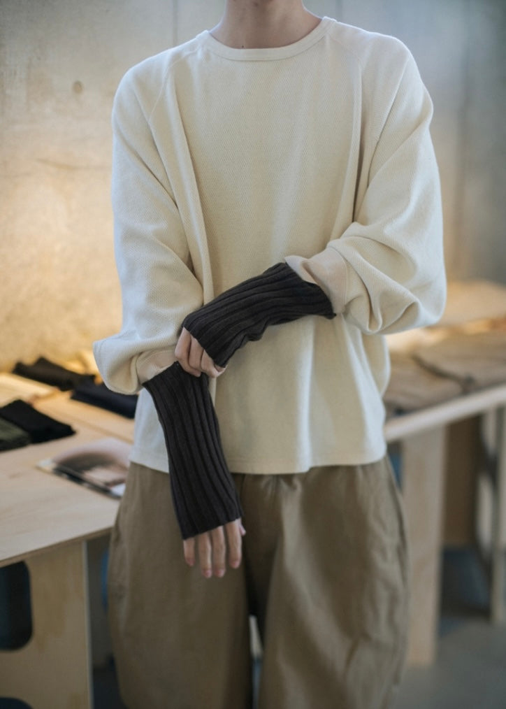 refomed（リフォメッド）”GUNTE”ARM WARMER – process