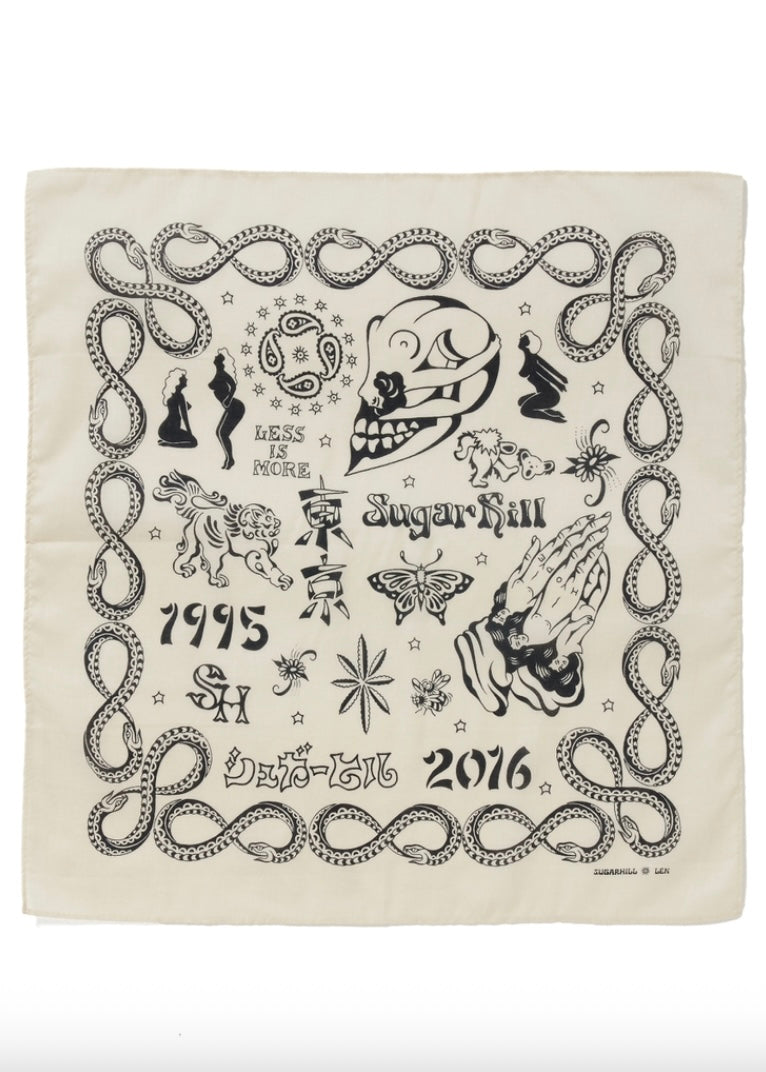 [SUGARHILL] TATOO FLASH BANDANA