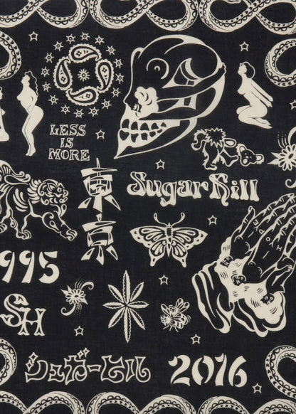 [SUGARHILL] TATOO FLASH BANDANA