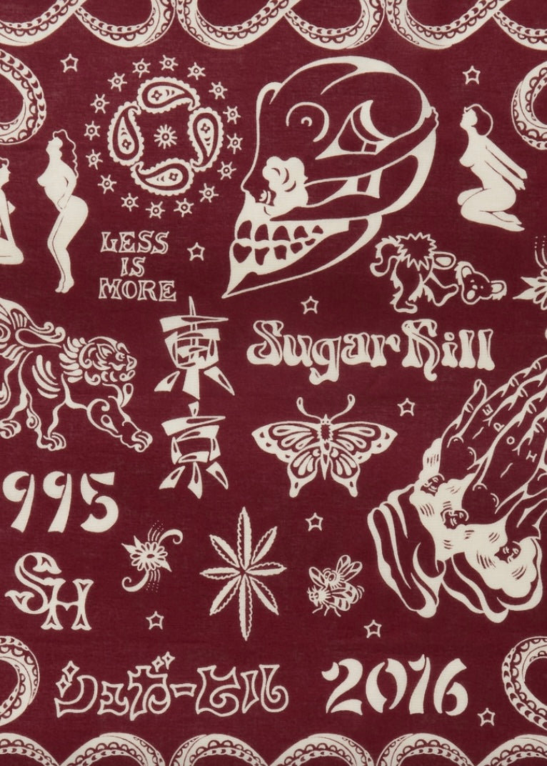 [SUGARHILL] TATOO FLASH BANDANA