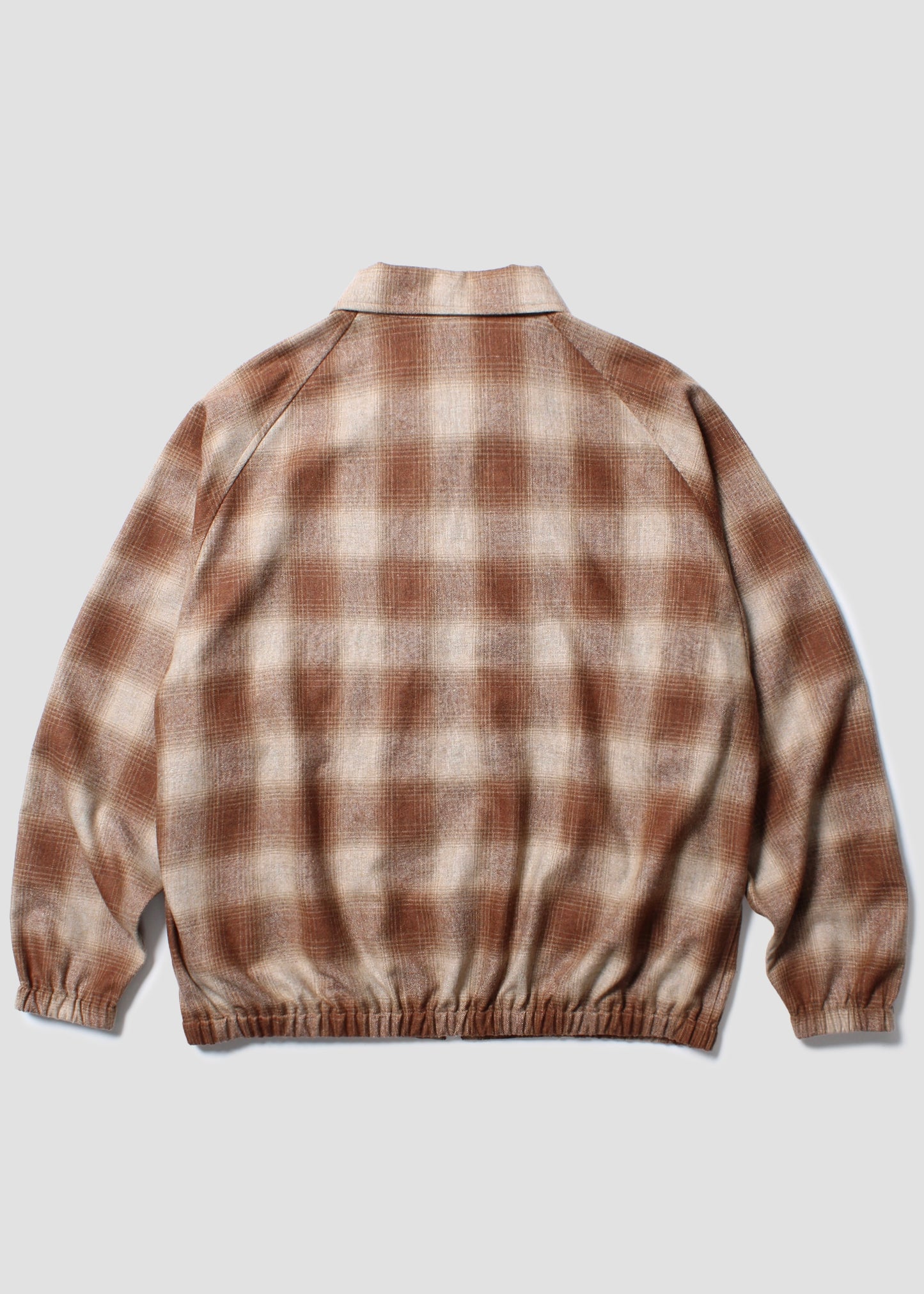 [CABARET POVAL] Wool Ombre Check Drizzler Shirt