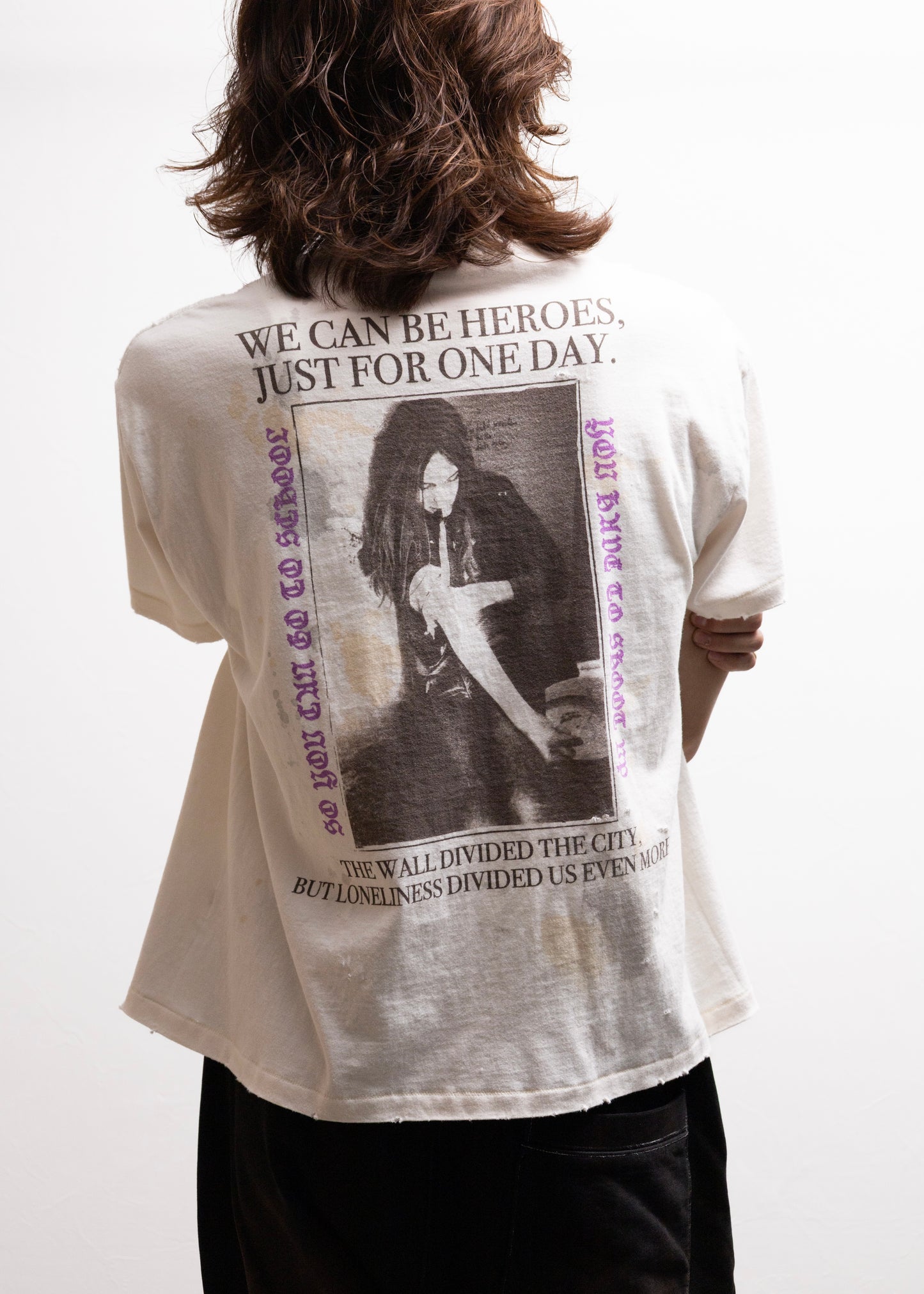 [Rebelle de luxe] CHRISTANE F. S/S TEE