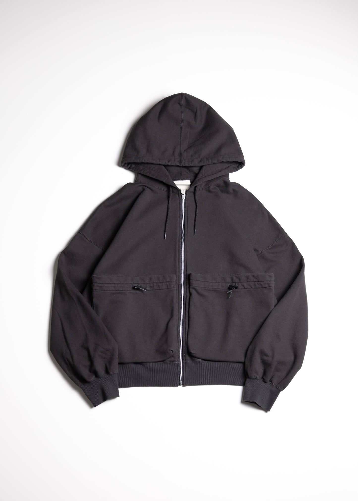 [refomed] "KINCHAKU" ZIPUP HOODIE