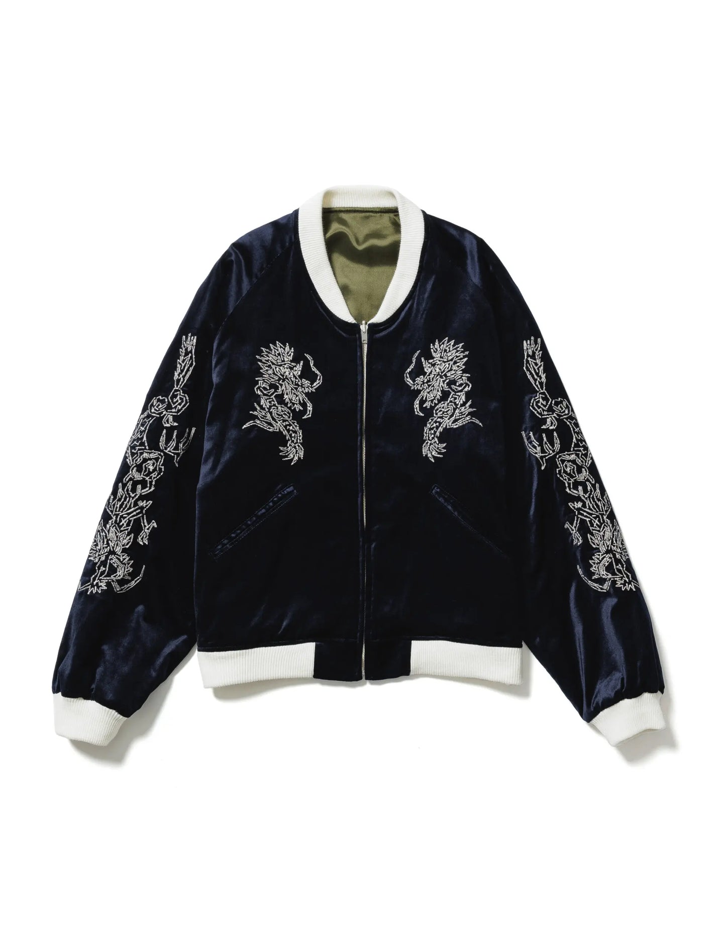 [Sasquatchfabrix.] “EASTEND DRAGON” SOUVENIR JACKET