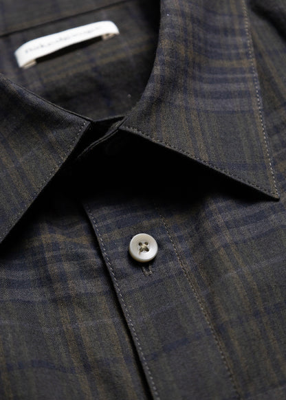 [nakedgauge] MADRAS CHECK SHIRT LS