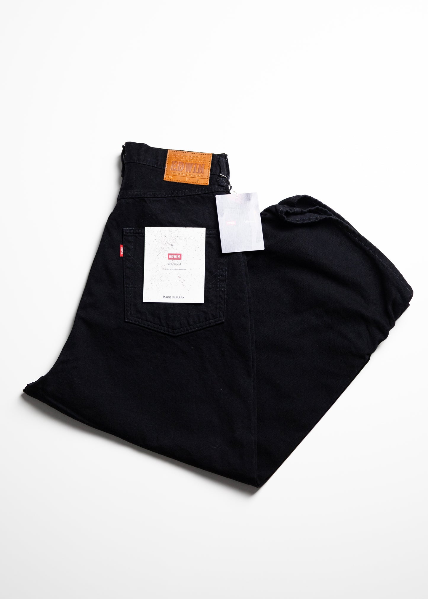 [refomed] FRESH MAN DENIM WIDE PANTS by EDWIN　"OW"