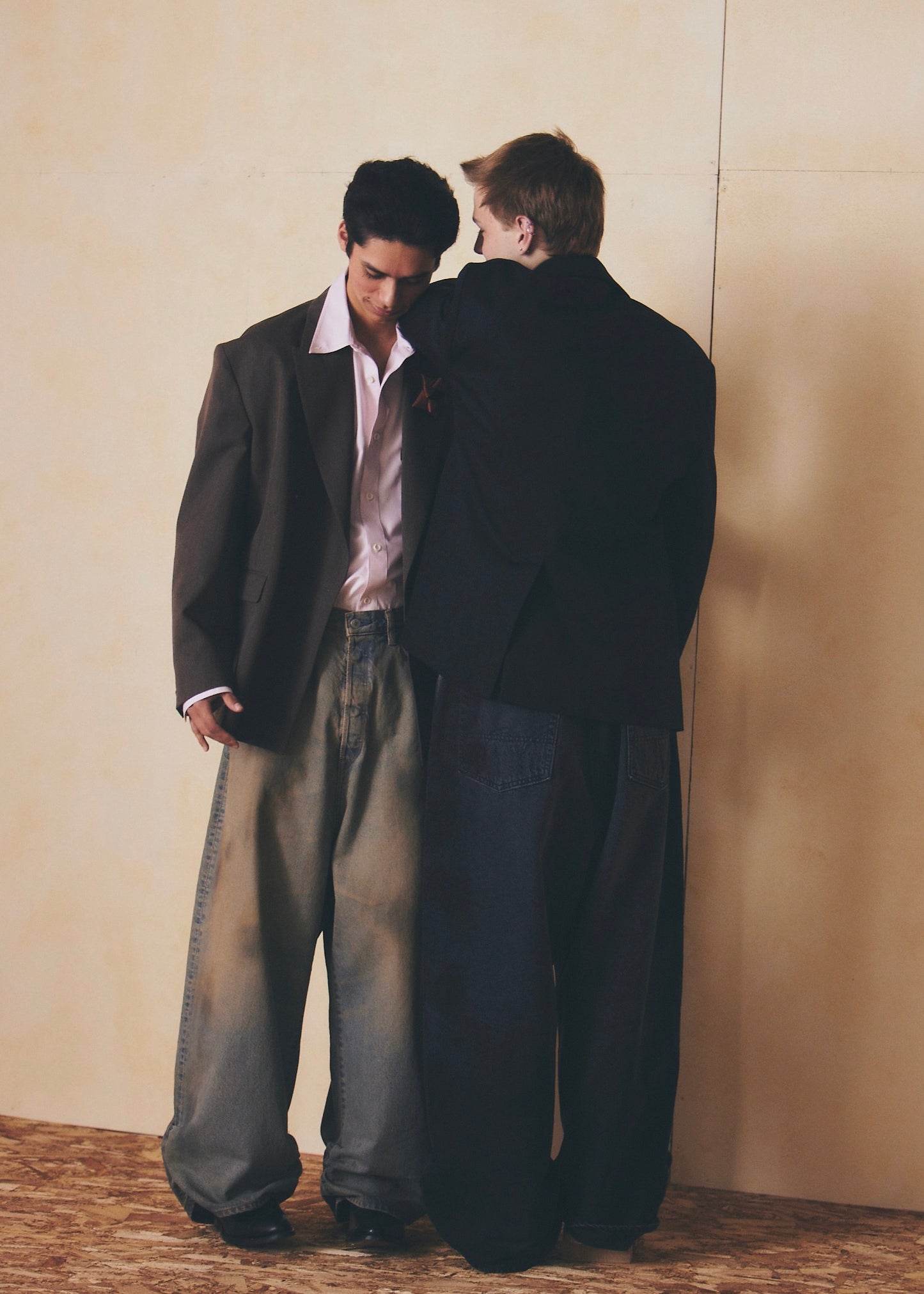 [refomed] FRESH MAN DENIM WIDE PANTS by EDWIN”USED"