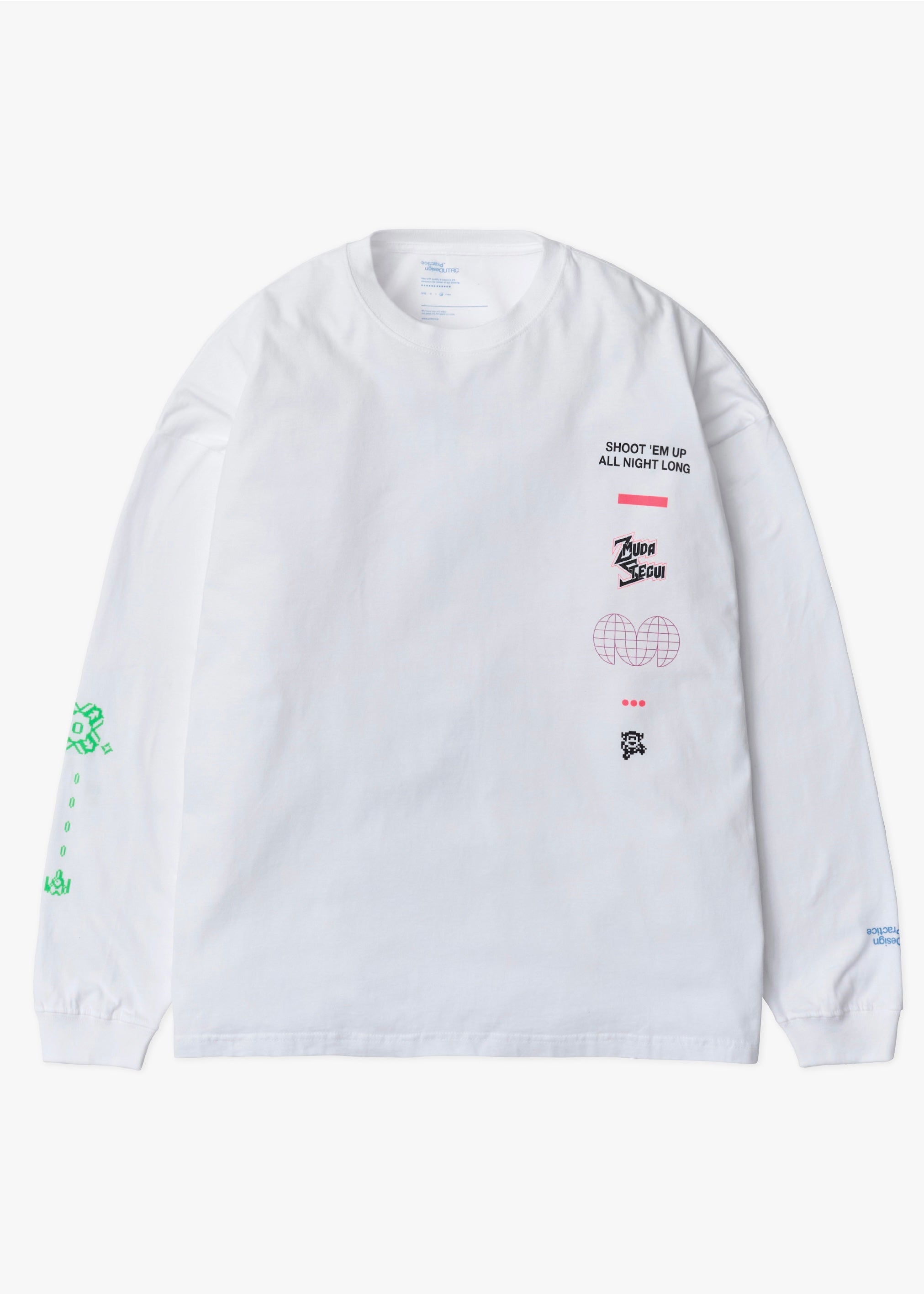 【レア】untrace アントレース ゲームシャツ ホワイト size1 _175_White | Tee S/S_1 | Color:White【UNTRACE_アントレース】