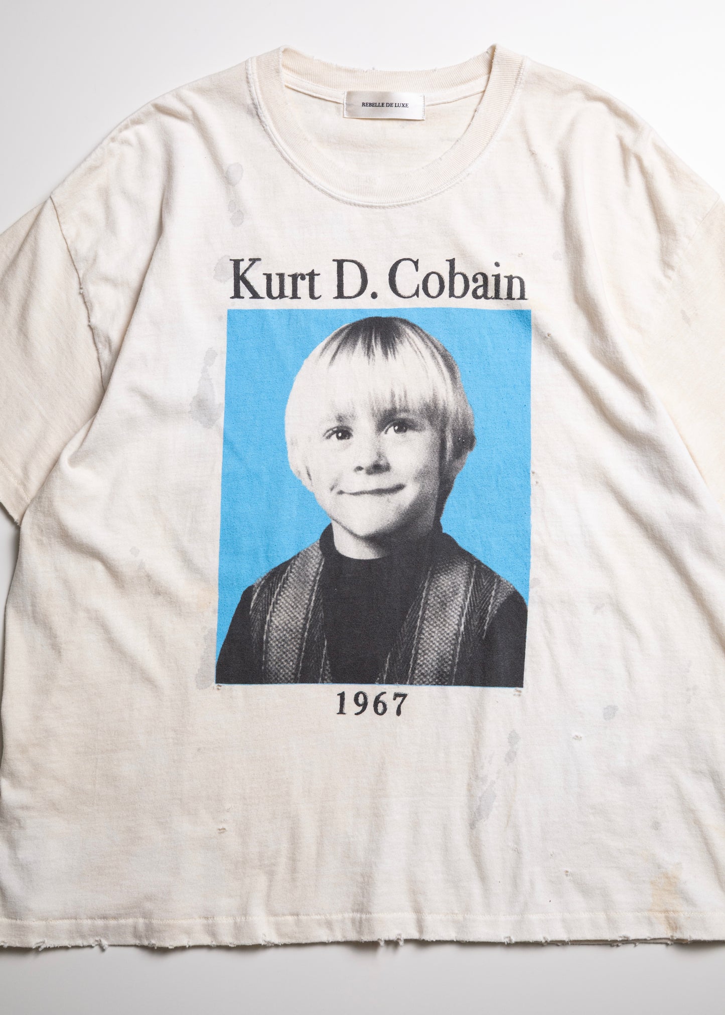[Rebelle de luxe] KURT D. COBAIN S/S TEE