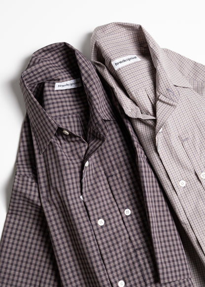 [CABARET POVAL] IP Plaid S/S Shirt
