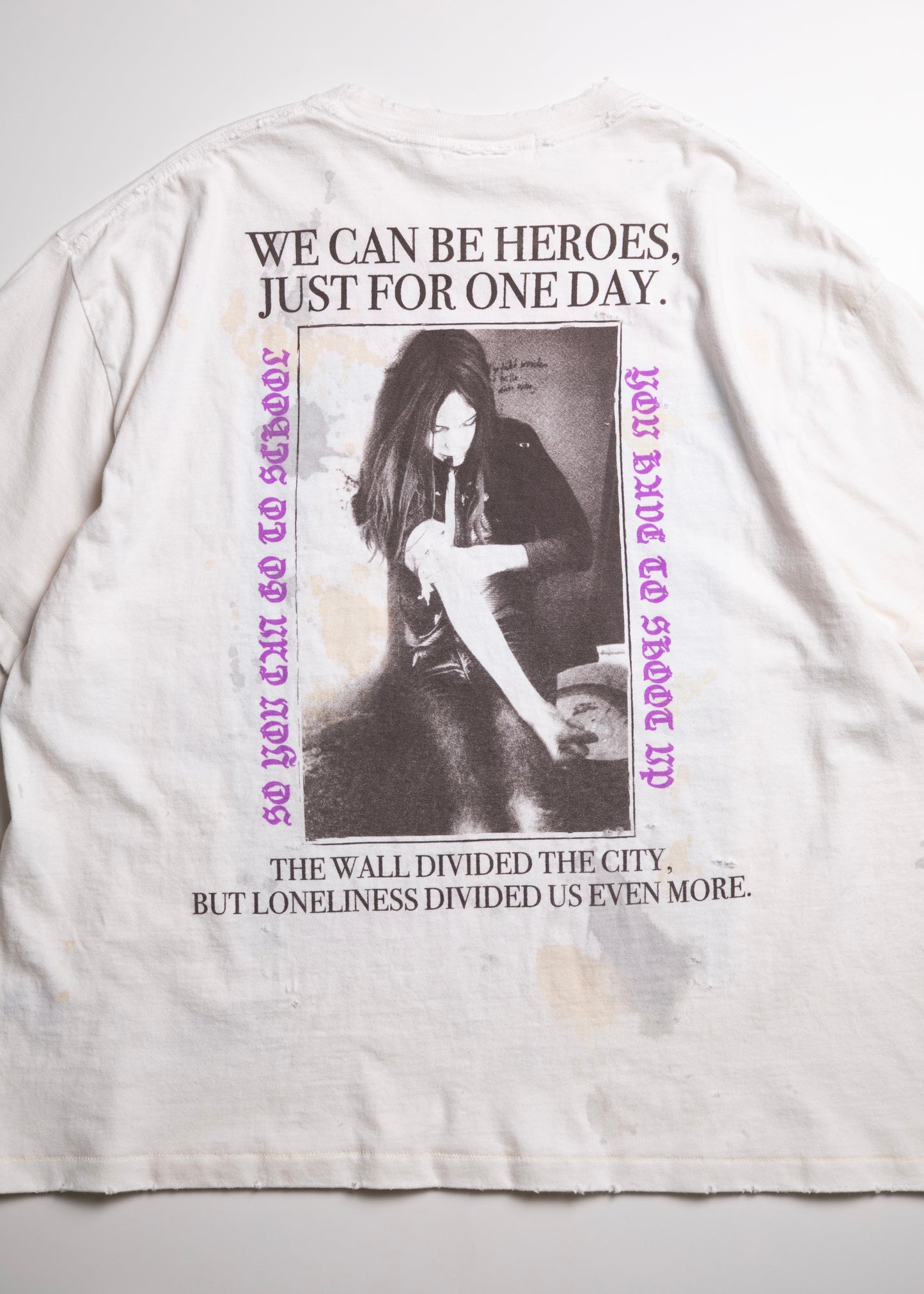 [Rebelle de luxe] CHRISTANE F. S/S TEE