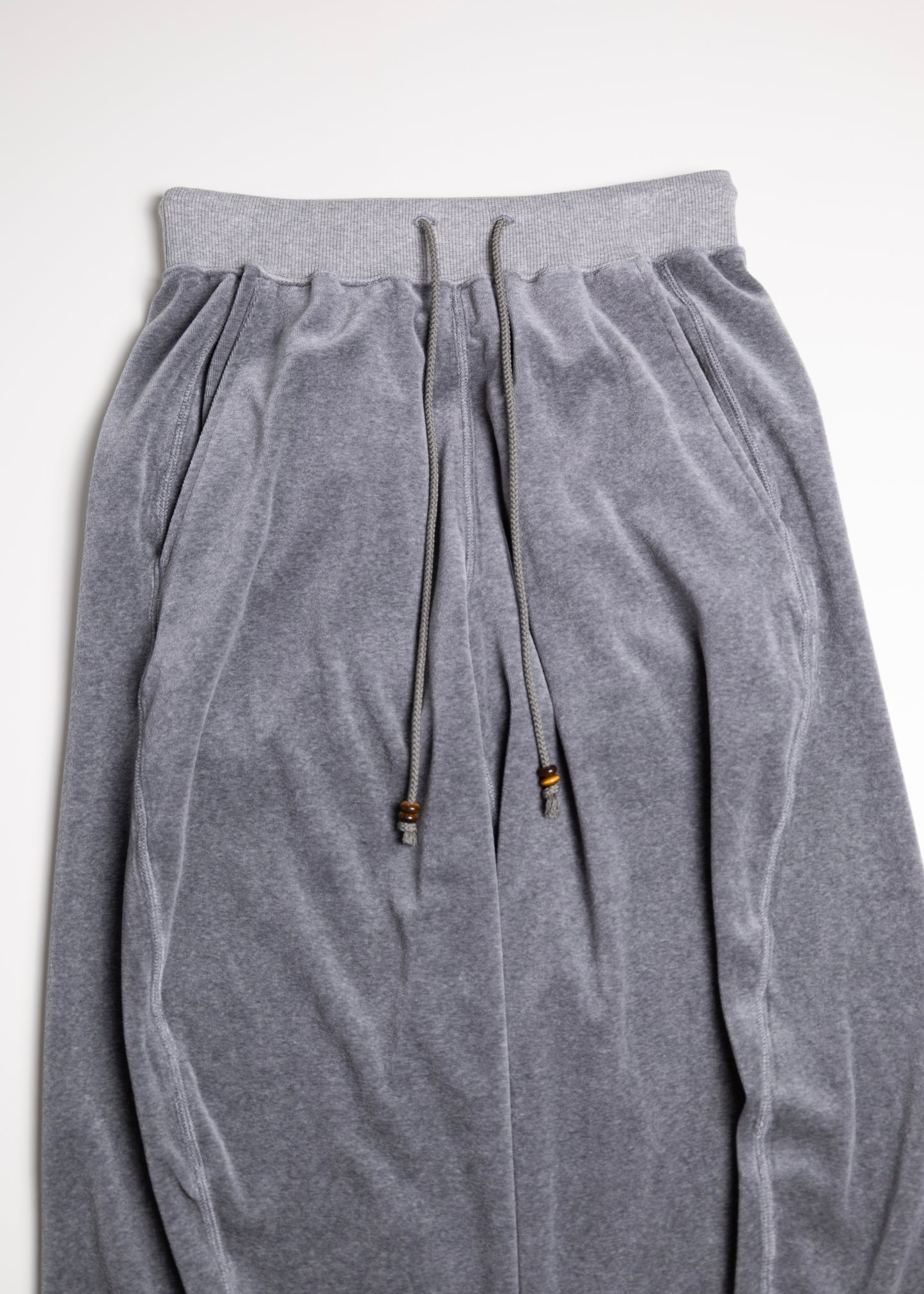 [NVRFRGT] VELOUR 3D TWISTED LOUNGE PANTS