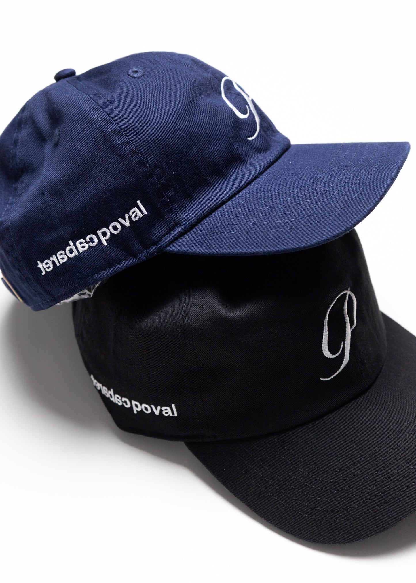 [CABARET POVAL] P Logo 6-Panel Cap