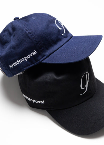 [CABARET POVAL] P Logo 6-Panel Cap
