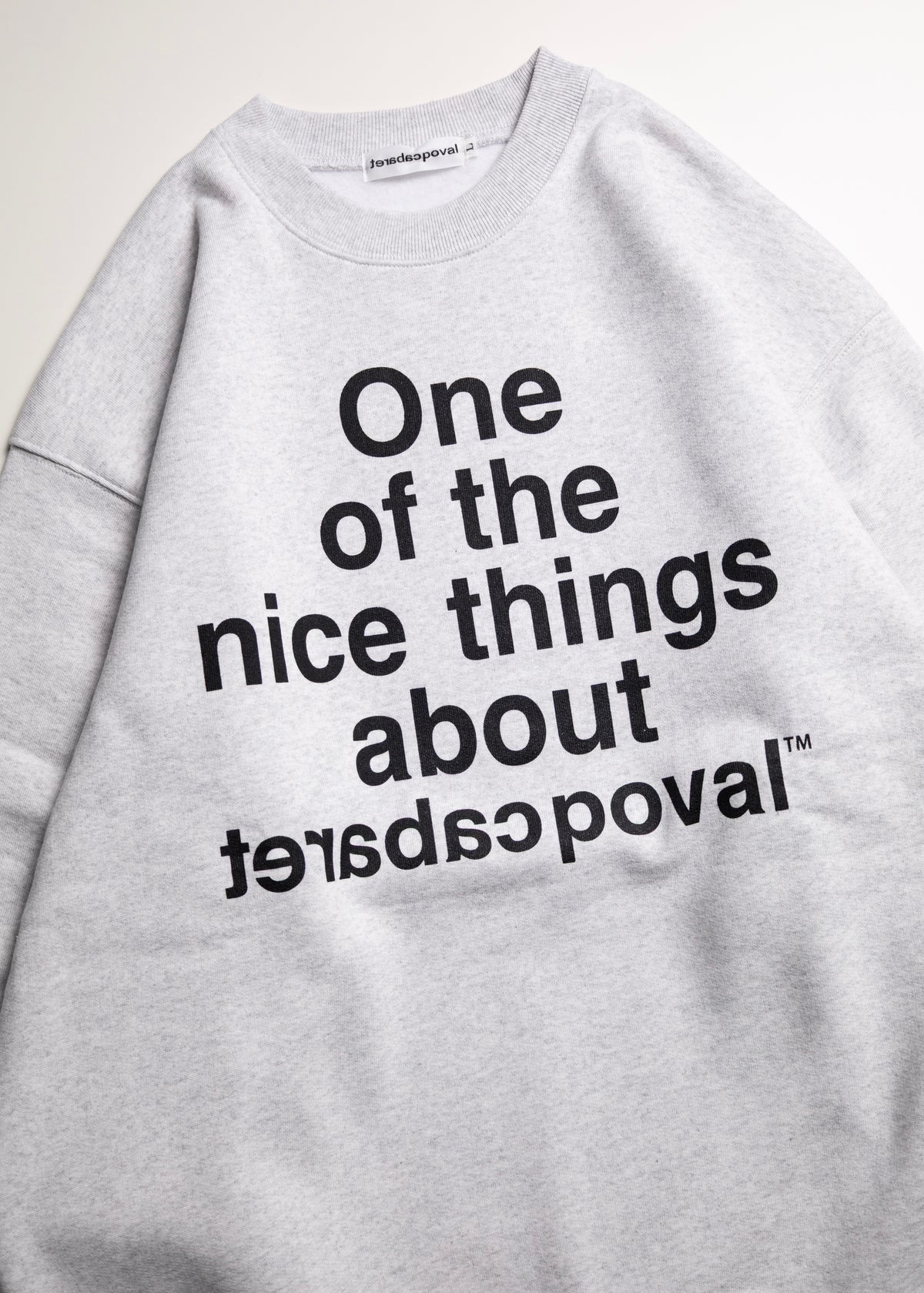 [CABARET POVAL] Nice Things Crewneck