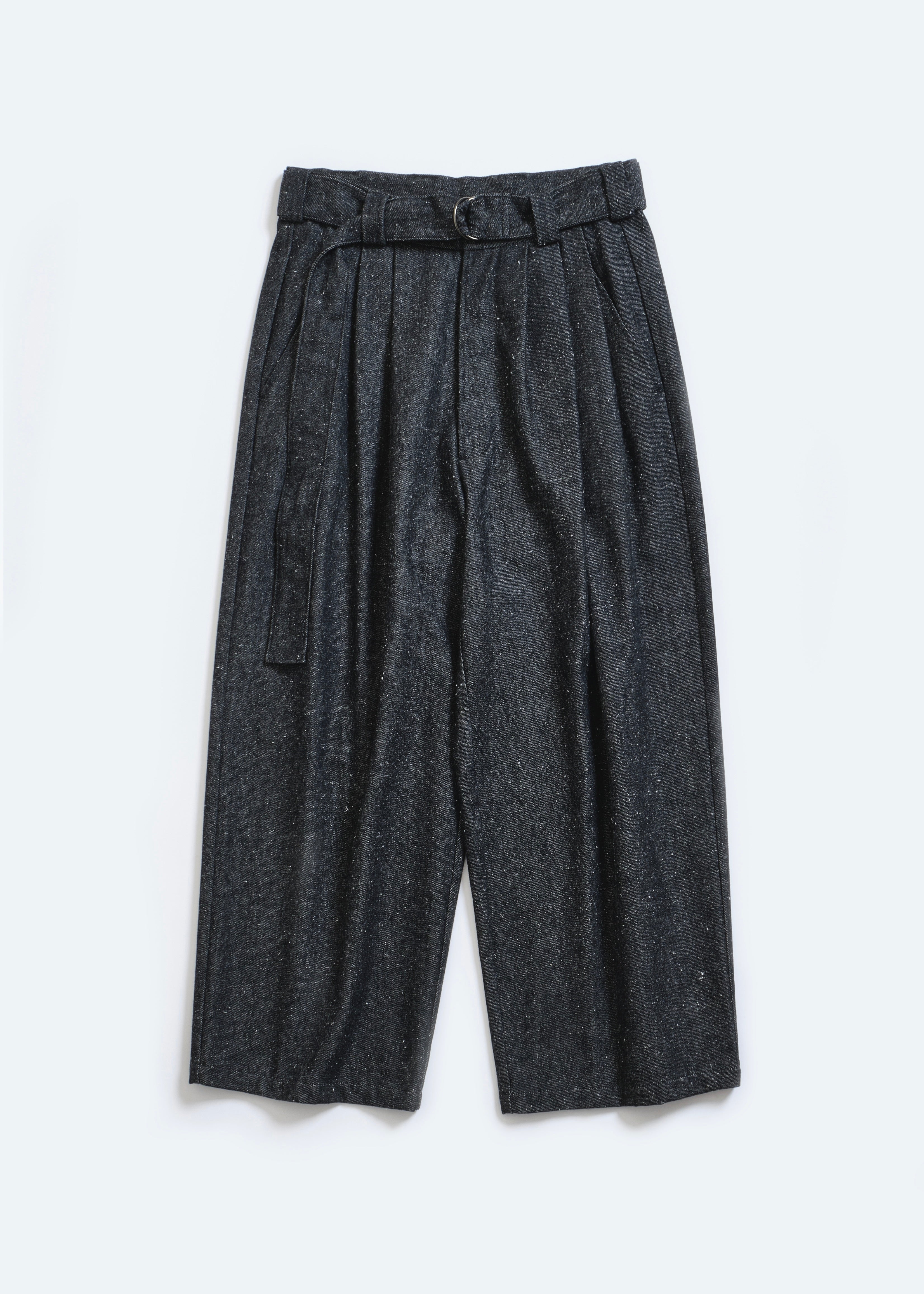 【極美品】 Blanc YM リップストップ ハーフパンツ 2タック 24SS Blanc YM(ブランワイエム)24SS/春夏 新作リップストップハーフ