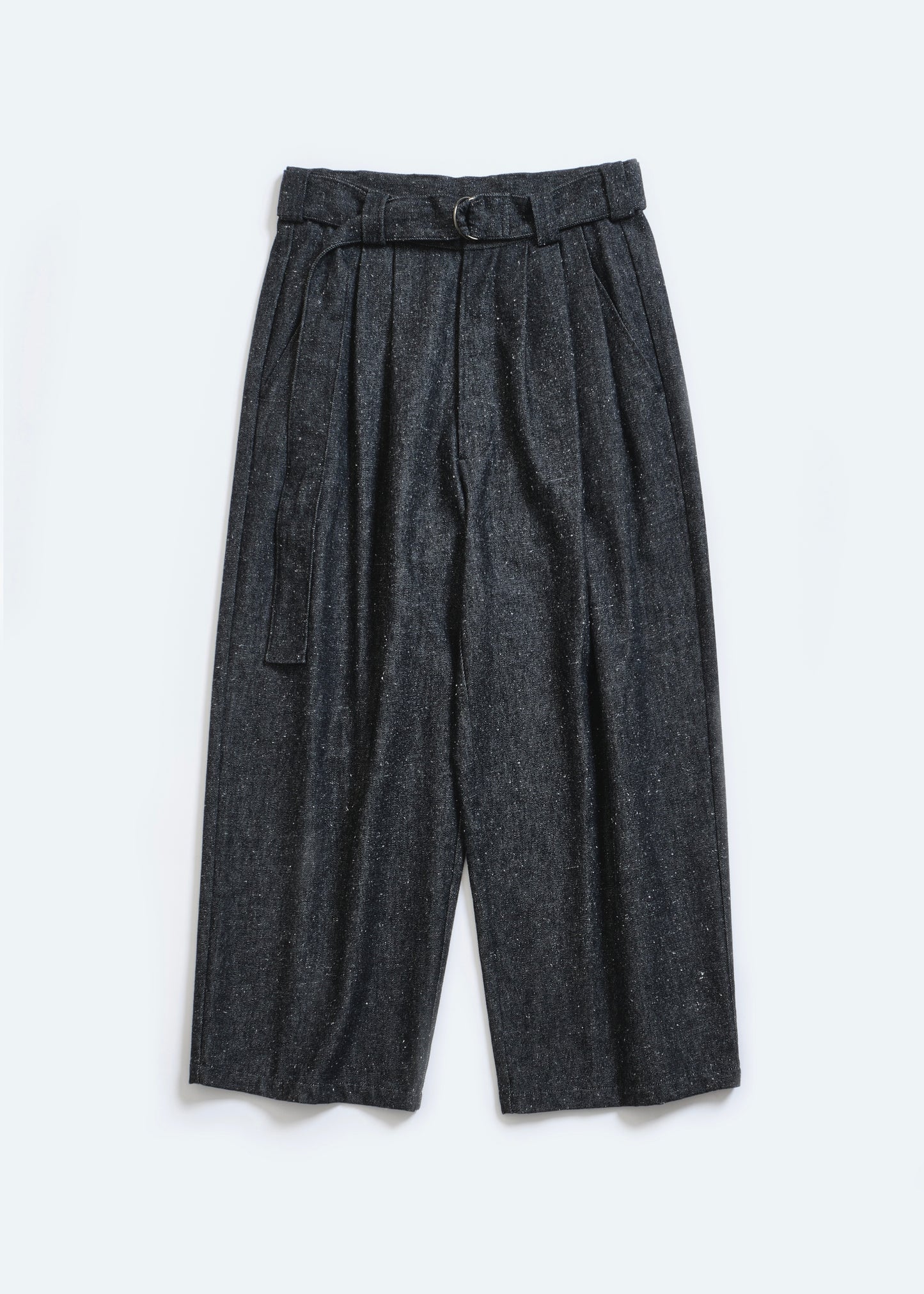 [Blanc YM] Silk Denim Wide Pants