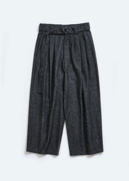 [Blanc YM] Silk Denim Wide Pants