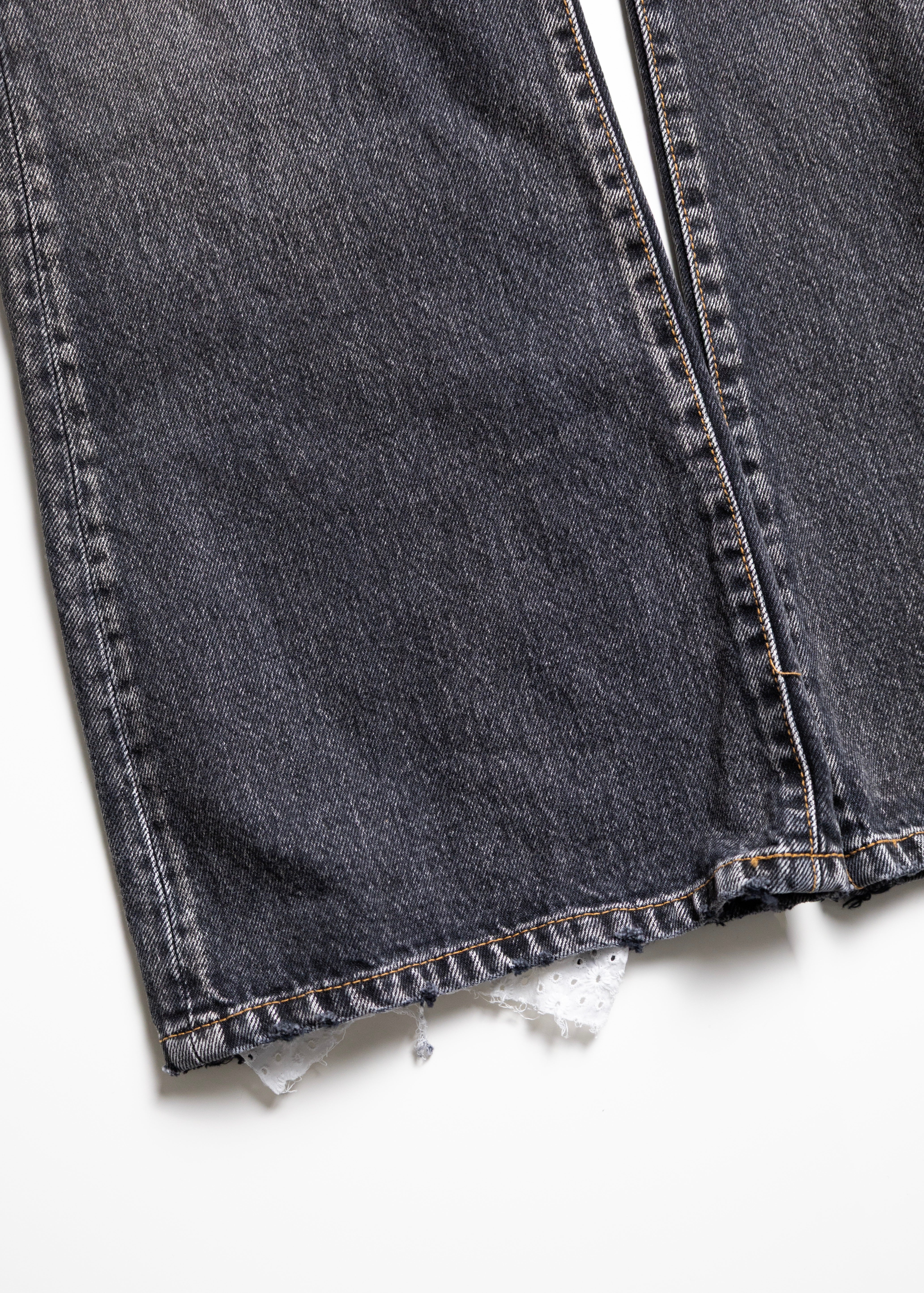 KHOKI （コッキ）Faded Memory Denim Pants – process