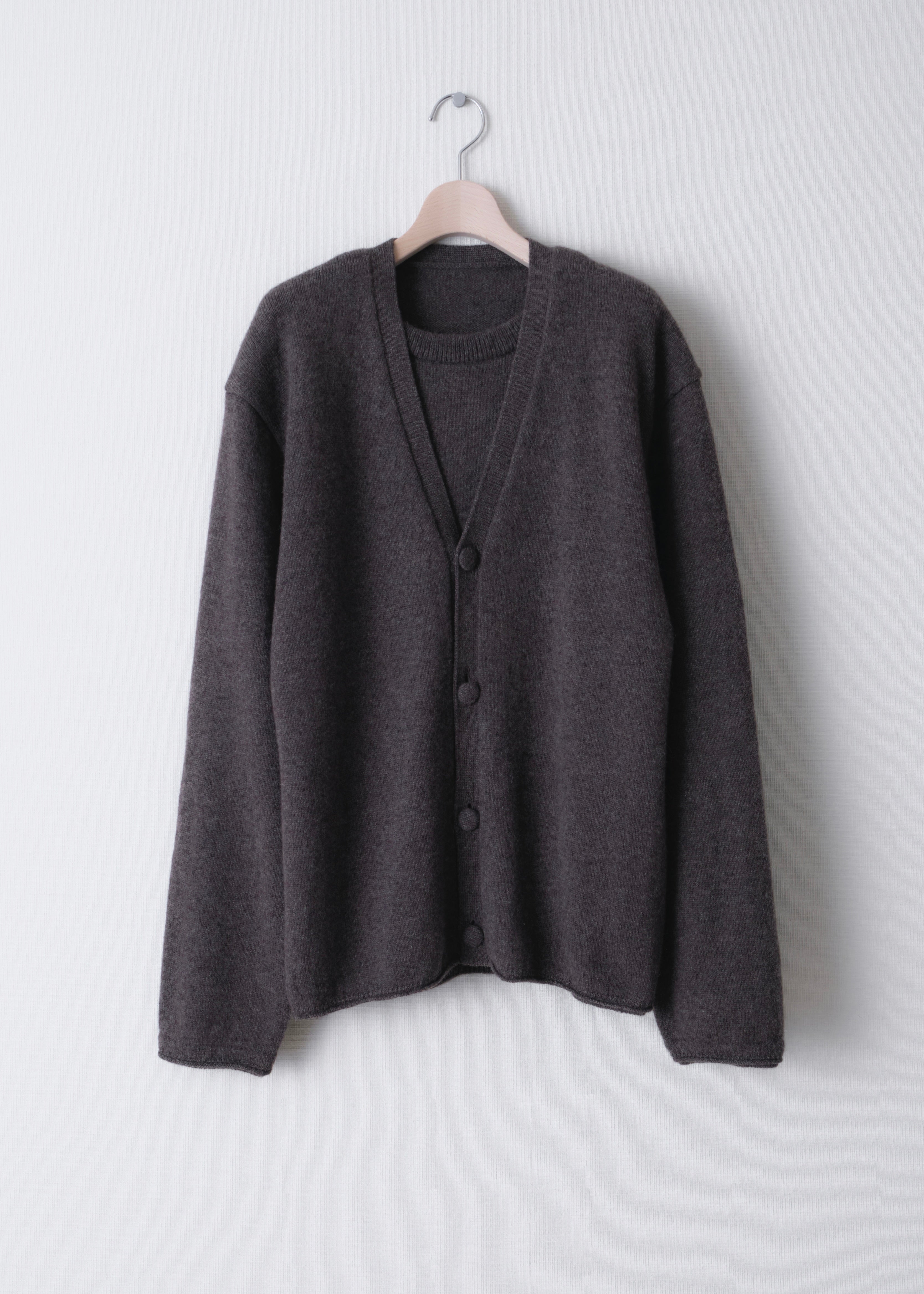 Blanc YM（ブランワイエム）ALPACA ENSEMBLE KINT PULLOVER
