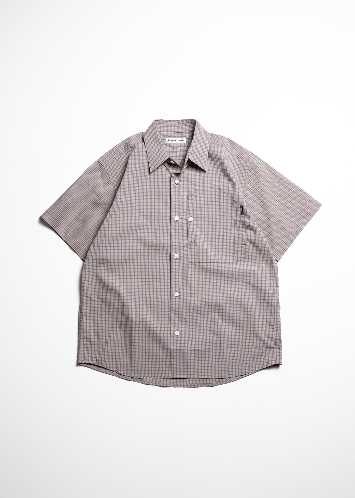 [CABARET POVAL] IP Plaid S/S Shirt