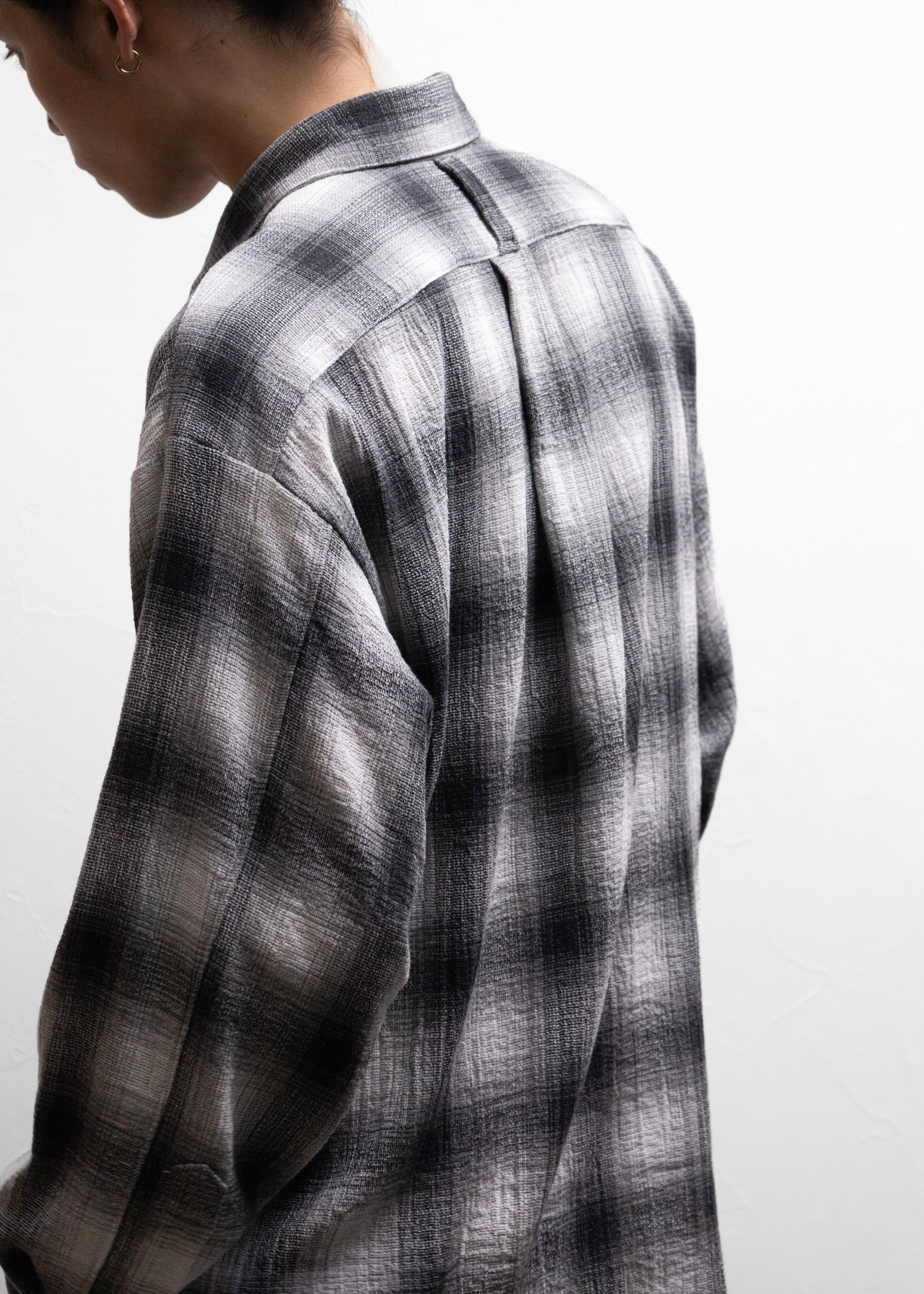 ROTOL（ロトル）Dry Ombre Wide Shirt – process