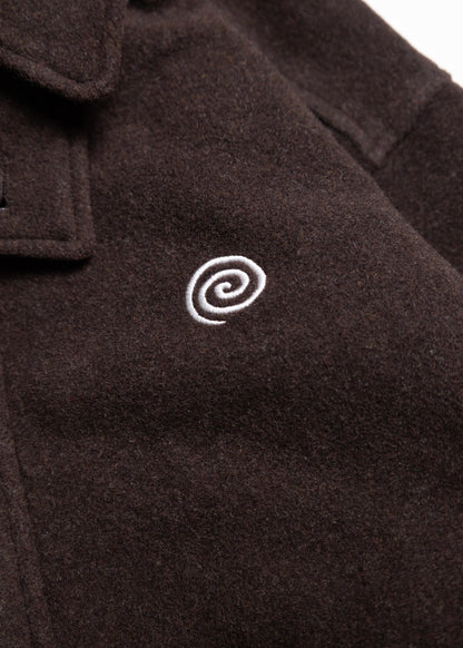 [SOL soonerorlater] WOOL STAND-COLLAR JACKET